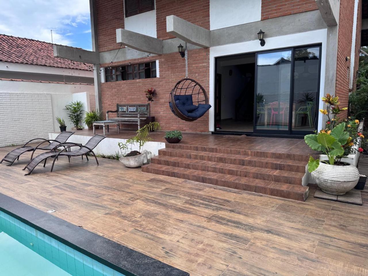 Ótima localização! Casa Tulipa, Praia de Pernambuco Guarujá Exterior foto